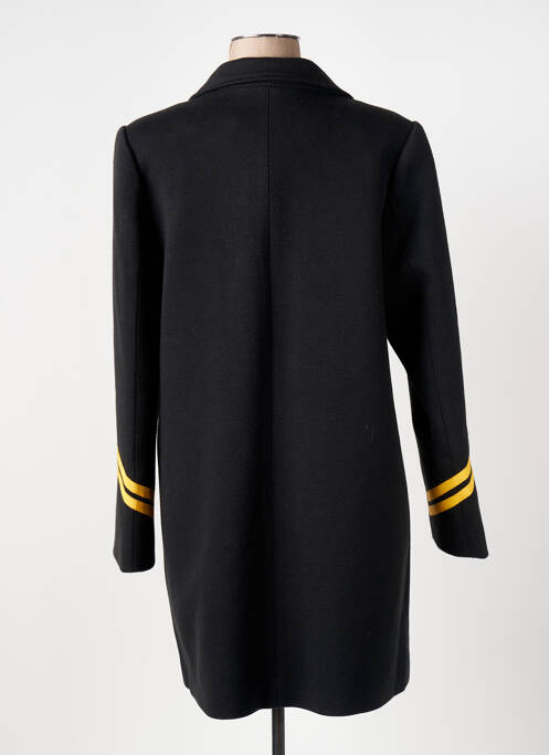 Manteau long noir CHATTAWAK pour femme