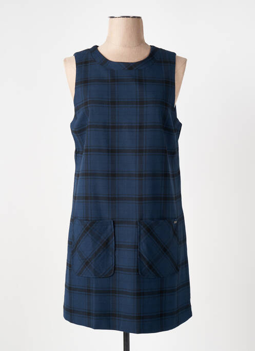 Robe courte bleu PEPE JEANS pour femme