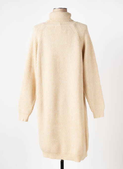 Robe pull beige COMPAÑIA FANTASTICA pour femme
