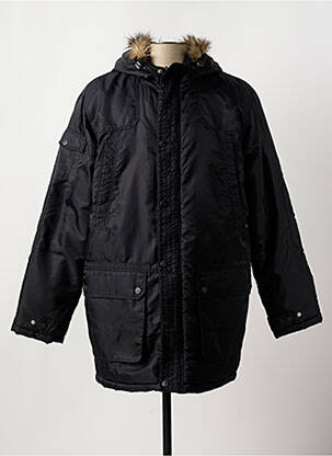 Blouson capuche noir TEDDY SMITH homme