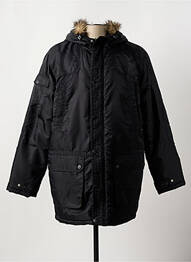 Blouson capuche noir TEDDY SMITH homme