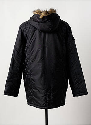 Blouson capuche noir TEDDY SMITH homme