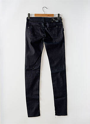 Jeans coupe slim tissage brut taille normale bleu REDWOOD femme