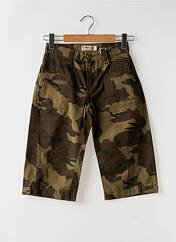 Pantacourt vert TEDDY SMITH INDUSTRY pour garçon seconde vue