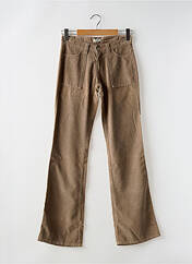 Pantalon droit marron GALLICE pour femme seconde vue