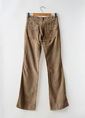 Pantalon droit marron GALLICE pour femme seconde vue