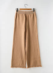 Pantalon large beige EMILIE.K pour femme seconde vue