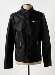 Veste simili cuir noir TIBET pour homme seconde vue