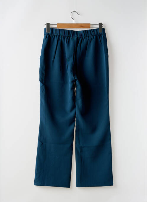 Pantalon large tissage popeline taille normale bleu COMPAÑIA FANTASTICA femme