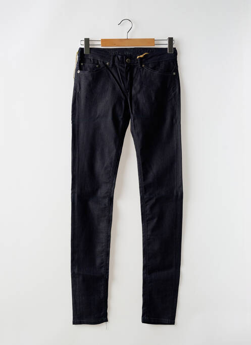 Jeans coupe slim tissage brut taille normale bleu REDWOOD femme