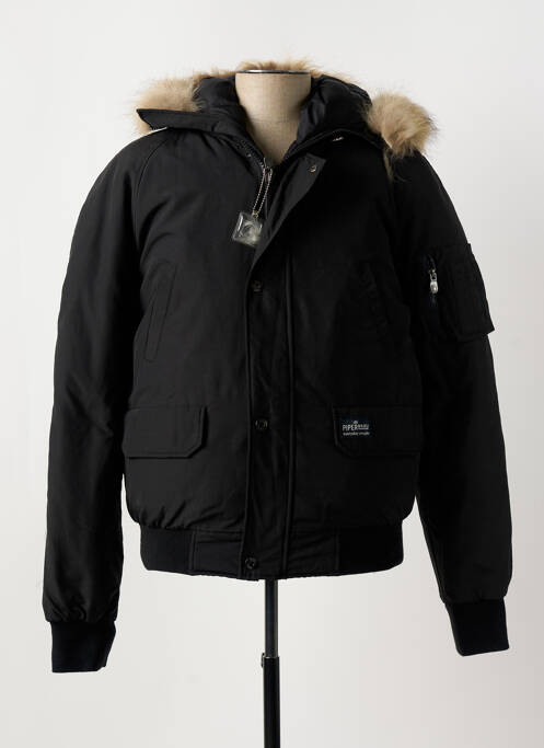 Doudoune noir PIPER MARU pour homme