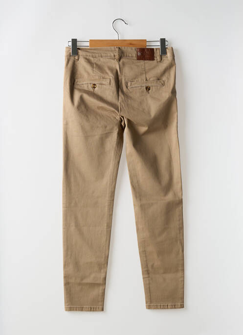 Pantalon chino marron CHATTAWAK pour femme