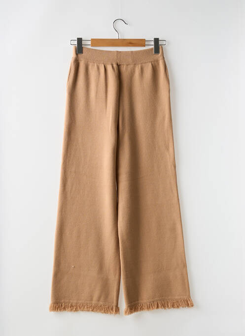 Pantalon large beige EMILIE.K pour femme