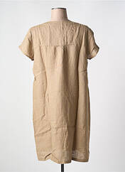 Robe mi-longue beige LE BOUDOIR D'EDOUARD pour femme seconde vue