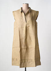 Robe mi-longue marron LE BOUDOIR D'EDOUARD pour femme seconde vue