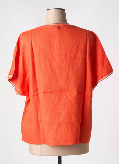 T-shirt orange LE BOUDOIR D'EDOUARD femme