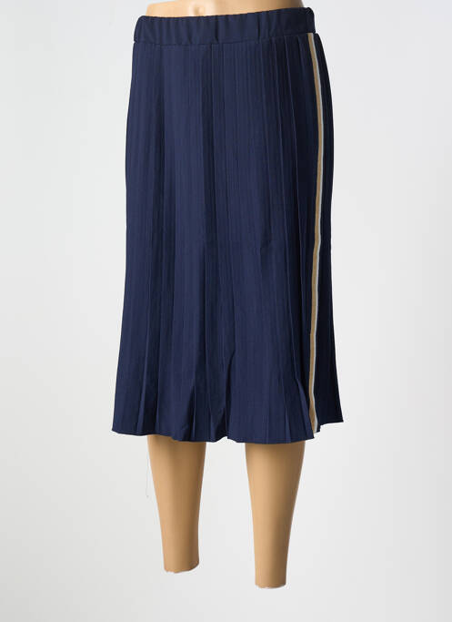 Jupe mi-longue bleu LE BOUDOIR D'EDOUARD pour femme