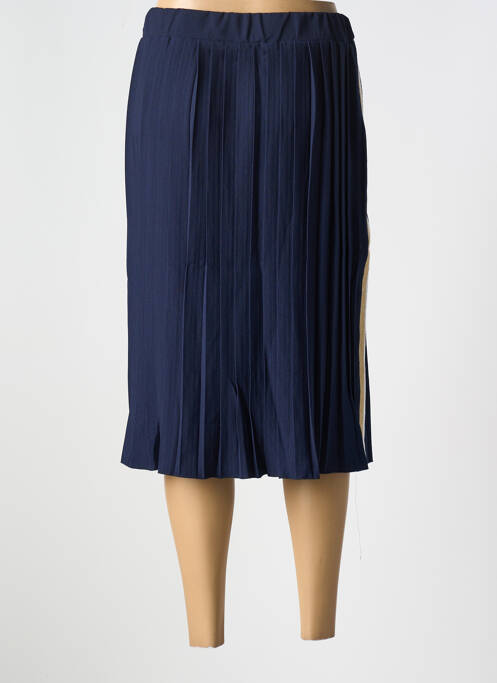 Jupe mi-longue bleu LE BOUDOIR D'EDOUARD pour femme