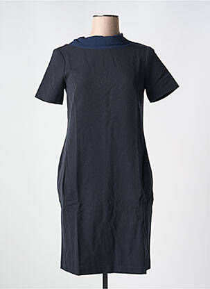 Robe mi-longue manches courtes manches courtes noir LE BOUDOIR D'EDOUARD femme