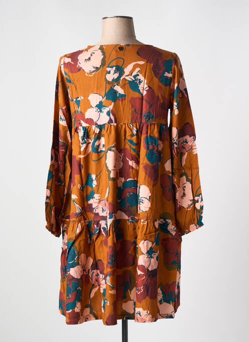 Robe courte orange LE BOUDOIR D'EDOUARD pour femme