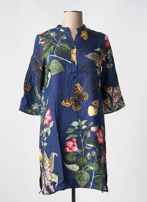 Robe mi-longue bleu LE BOUDOIR D'EDOUARD pour femme