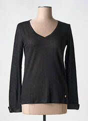 T-shirt noir LE BOUDOIR D'EDOUARD pour femme seconde vue