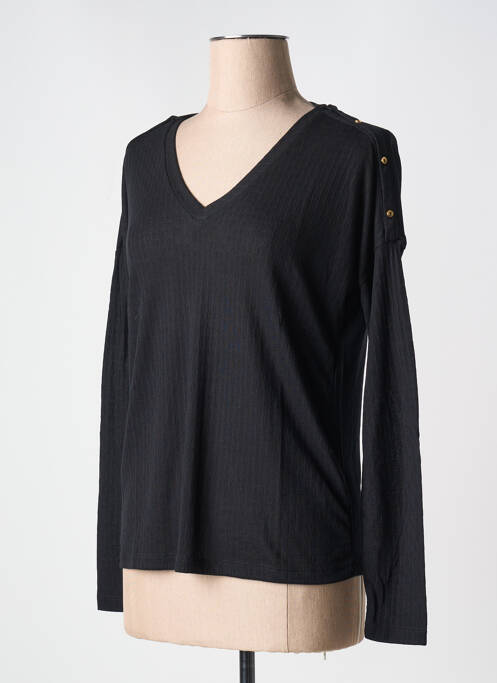 T-shirt noir LE BOUDOIR D'EDOUARD pour femme