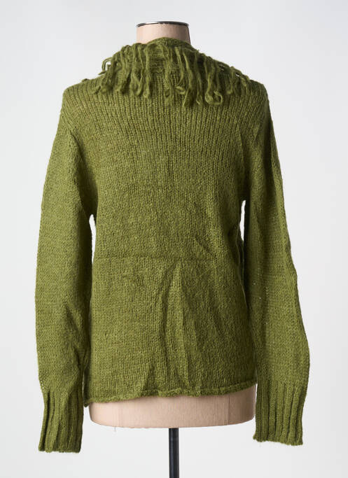 Gilet manches longues vert LE BOUDOIR D'EDOUARD pour femme