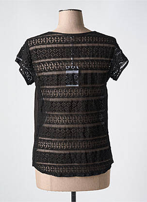 Top manches courtes manches courtes noir LE BOUDOIR D'EDOUARD femme