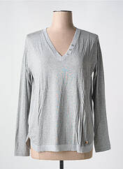 T-shirt gris LE BOUDOIR D'EDOUARD pour femme seconde vue