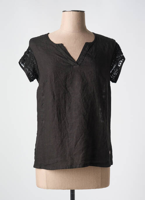 Top noir LE BOUDOIR D'EDOUARD pour femme