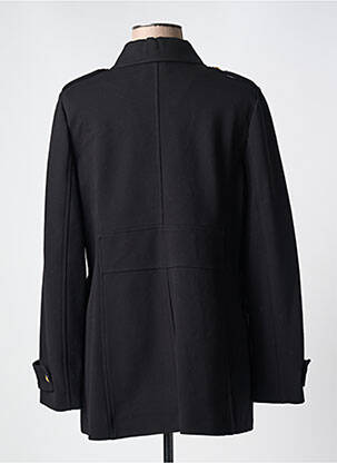 Manteau court poches sans capuche noir DEVERNOIS femme