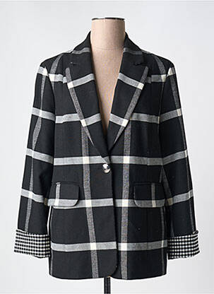 Blazer coupe cintrée noir CAROLINE BISS femme