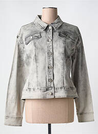 Veste casual poches gris LESLIE femme