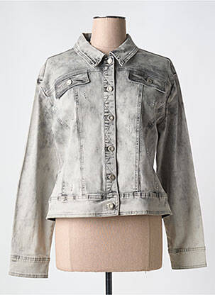 Veste casual poches gris LESLIE femme