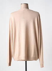 Gilet manches longues rose DEVERNOIS pour femme seconde vue