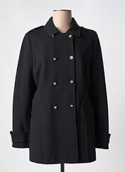 Manteau court noir DEVERNOIS pour femme seconde vue