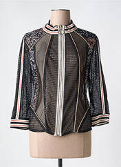 Veste casual noir LESLIE pour femme seconde vue