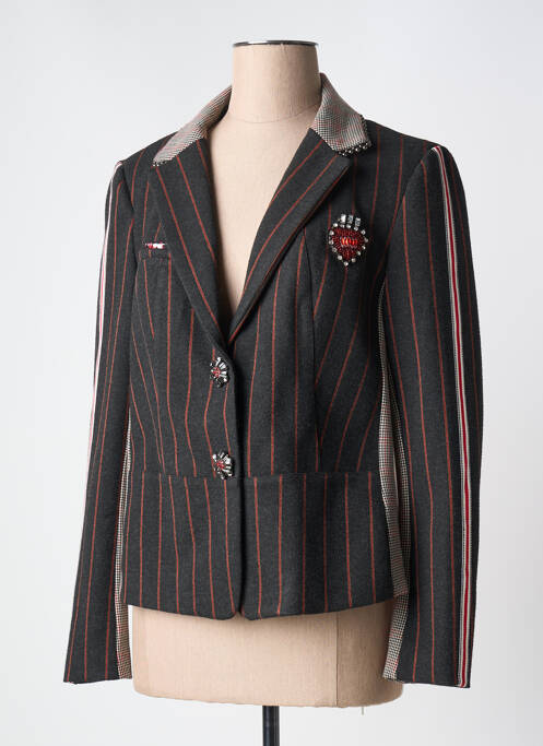 Blazer gris LESLIE pour femme