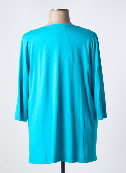 Gilet manches longues bleu CHALOU femme