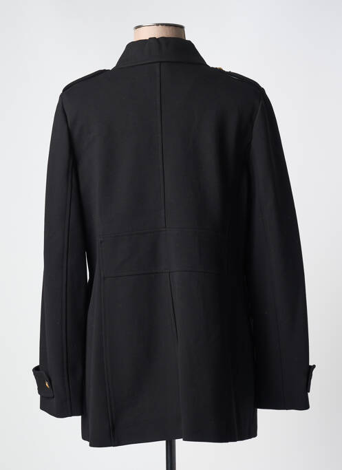 Manteau court noir DEVERNOIS pour femme