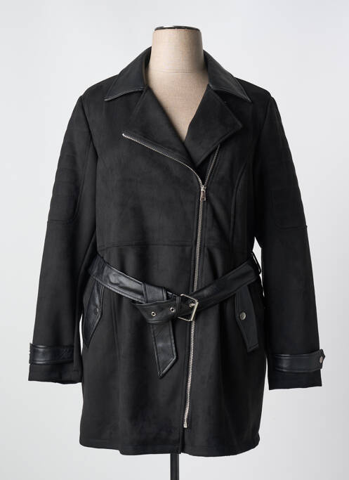 Manteau long noir GREGORY PAT pour femme