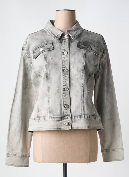 Veste casual gris LESLIE pour femme