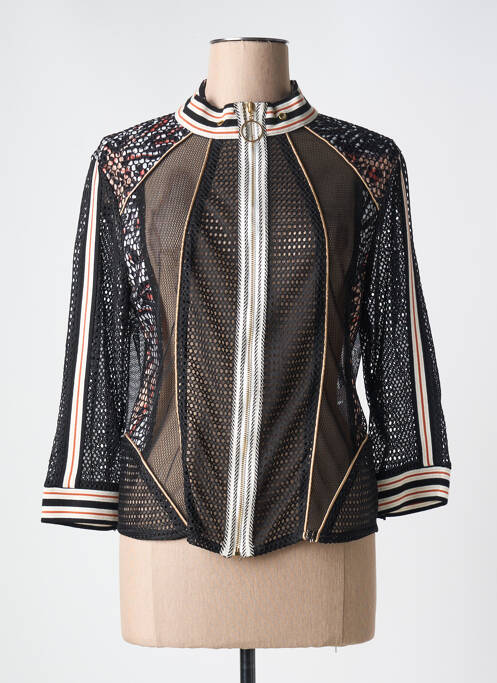 Veste casual noir LESLIE pour femme