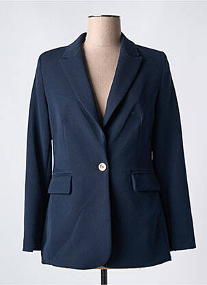 Blazer poches bleu DUE AMANTI femme