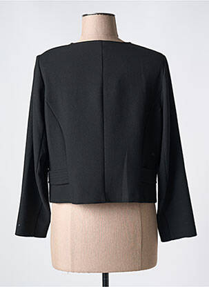 Veste chic tissage crêpe noir CAROLINE BISS femme