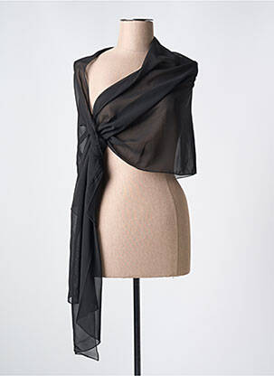 Boléro légère et transparente noir GREGORY PAT femme