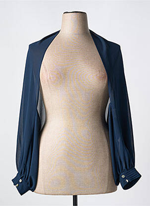 Boléro légère et transparente bleu FUEGO WOMAN femme
