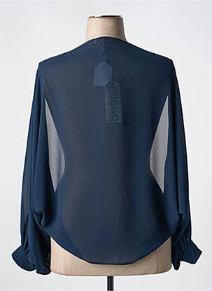 Boléro légère et transparente bleu FUEGO WOMAN femme
