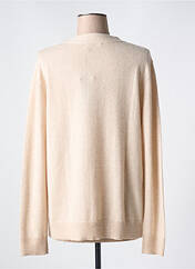 Gilet manches longues beige DEVERNOIS pour femme seconde vue